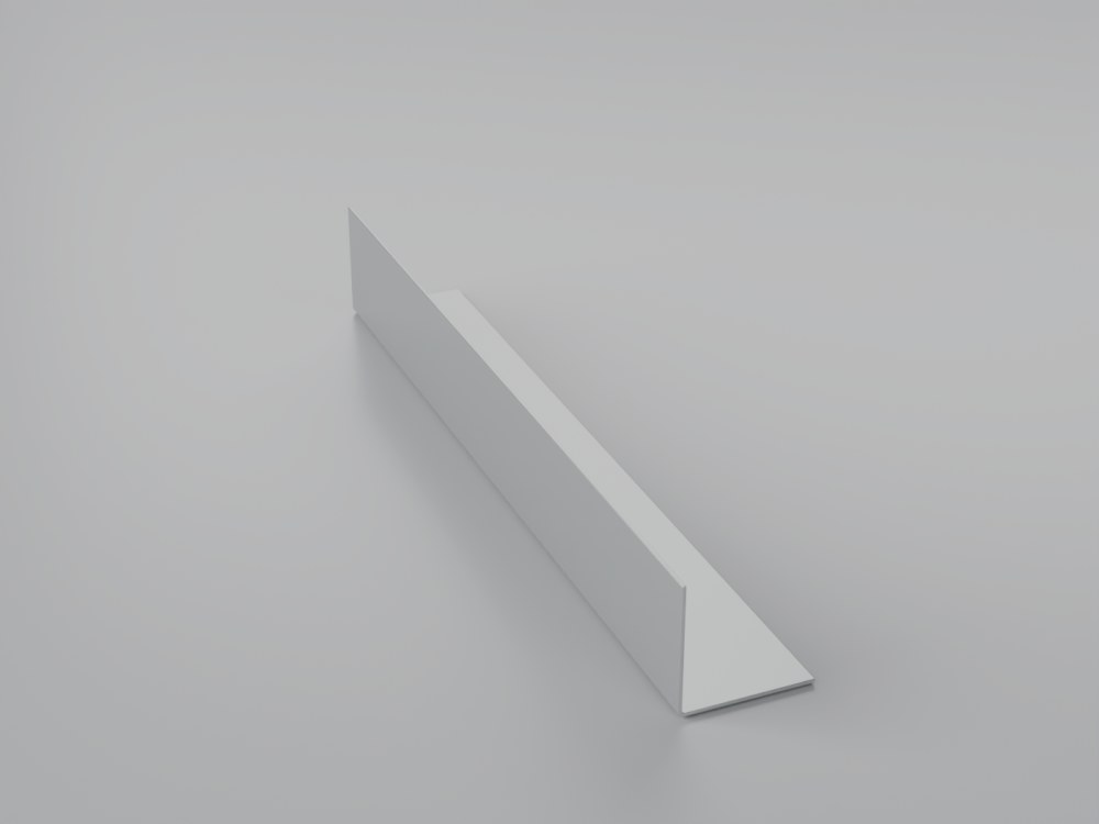 Aluminum L angle, 40 mm photo