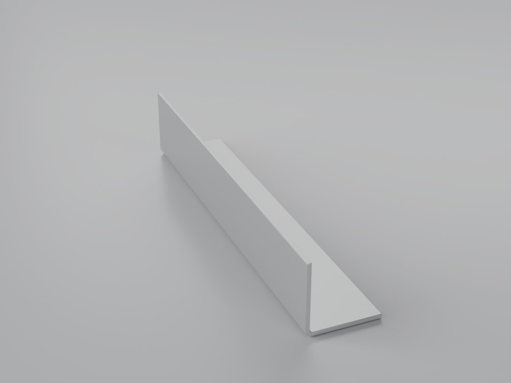 Aluminum L angle, 50 mm photo
